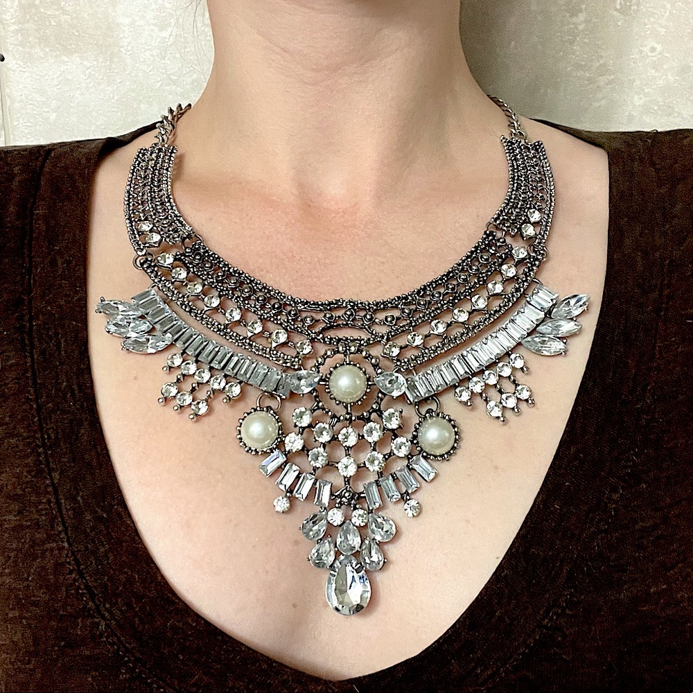 Vintage Boho Retro Punk Statement Necklace